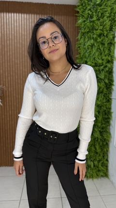 CALÇA ALFAIATARIA COM CINTO PRETO - Moda Básica & Identidade Urbana