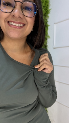 BLUSA TÉRMICA VERDE MILITAR na internet
