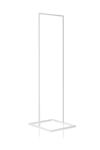 Arara Estilo Industrial Cabideiro Branco