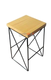 Banqueta X 70X34CM PINUS - BANQX7034PTOPINUS