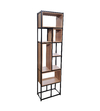Estante Nicho 220x60x30cm Preto Carvalho Hannover - EST2206030PTOCAR