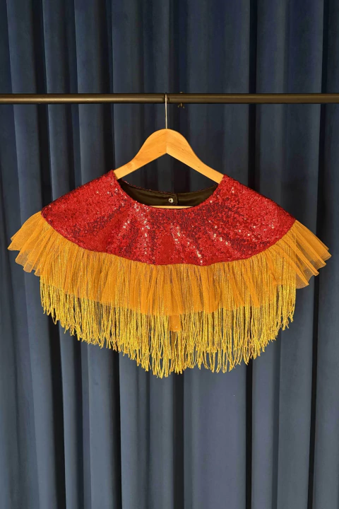 Colete de Paetê com Franjas - comprar online