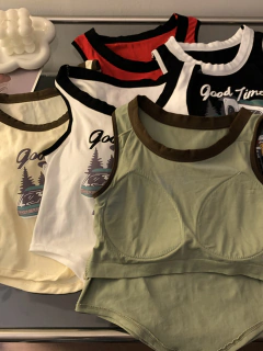 Dome test Women with Chest Pads, Versatile Bottom Top