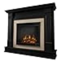 Real Flame G8600E Silverton Electric Fireplace, Black - comprar en línea