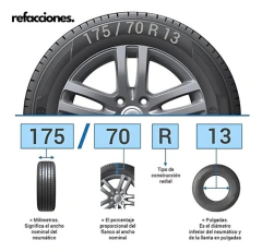 Kit 4 Llantas 7.50-17 117/112m T-1300 Tornel - comprar en línea