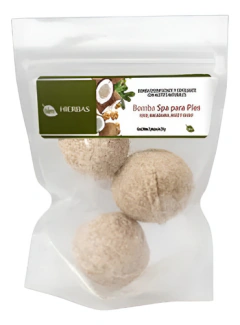 Bombas Efervescentes Para Pies De Coco, Macadamia, Nuez Y Ca