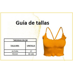 Pack de 4 Tops De Mujer Crop Top Dama Canalé Blusas Mayoreo (P4)