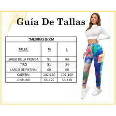 Pants Casual Jogger Dama Tie Dye Leggins Gym Deporte Café Chocolate