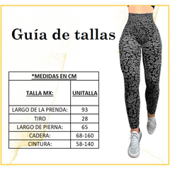 Mallon Lycra Leggins Mujer Licra Gym Casual Talle Alto Plumas Coral