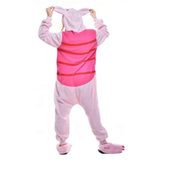 Pijama Mameluco Adultos Unisex Kigurumi Polar Inspirado en Piglet