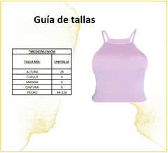 Pack 5 Top Deportivo Crop Top Juvenil Licra Blusa Corta Sport P2