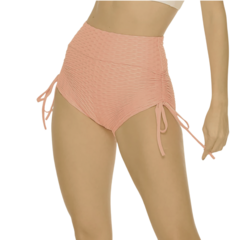 Short Mujer Texturizado Levanta pompa Push Up Gym Lycra Dama Coral