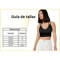 Pack 2 Crop Top Dama Blusa Gym Bralette Ombliguera Marino y Negro