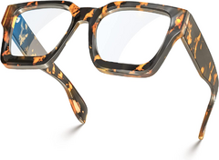 VISOONE Blue Light Blocking Glasses Rectangle Chic