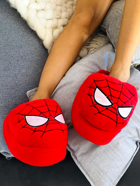 PANTUFLON SPIDERMAN - comprar online