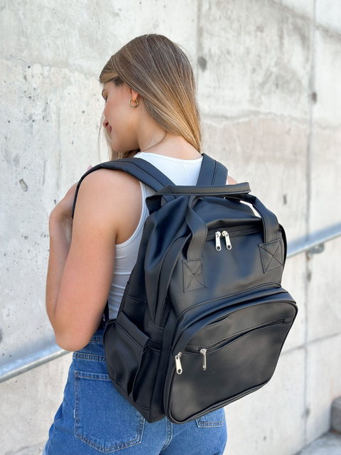 MOCHILA BOLSO MATERNAL PU