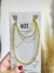CADENA Y PULSERA CRISTAL | COLORES SURTIDOS - HOT CARAMEL MAYORISTA