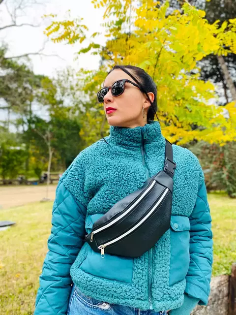 RIÑONERA PU DOBLE CIERRE - comprar online