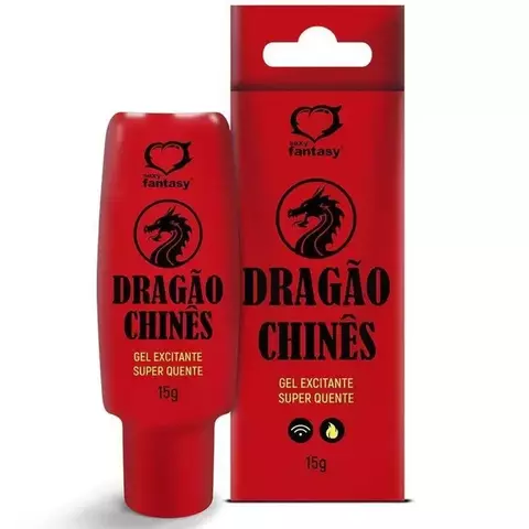 Dragão Chinês Gel Excitante Super Quente 15g -