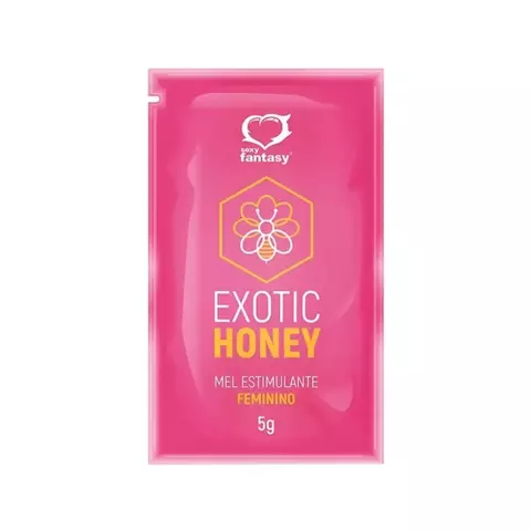 EXOTIC HONEY GEL ESTIMULANTE FEMININO SACHÊ 5G
