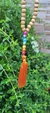 Japamala em madeira - bege - 7 Chackras | 108 contas - comprar online