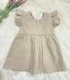 Vestido Catalina Beige Niña