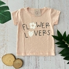 Remera Flower Lover beba