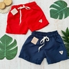 Shorts de baño lisos niño