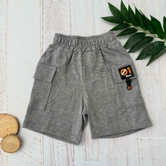 Short cargo niño gris - comprar online