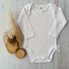 Body waffle blanco unisex - comprar online