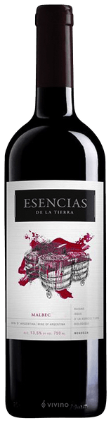 ESENCIAS DE LA TIERRA MALBEC ORGANICO