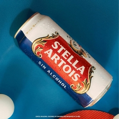 Stella Artois SIN ALCOHOL lata 473 ml