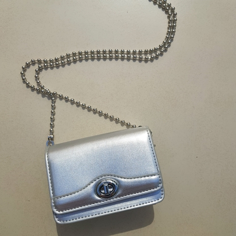 MINI BAG PLATA - comprar online