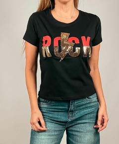 ROCK GOLD. REMERA