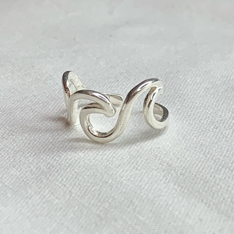 Anillo Falange Waves midi