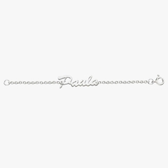 Pulsera con nombre calado - comprar online