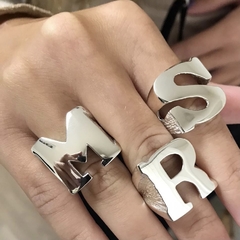 Anillos iniciales XXL - comprar online