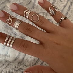 Anillo Falange Waves midi - comprar online