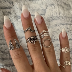 Anillo Falange Mano de Fátima midi - comprar online
