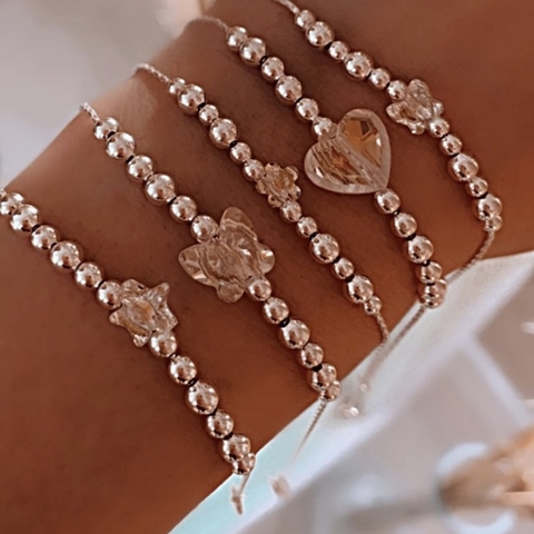 Pulsera Plata 925 con piedra mariposa pequeña