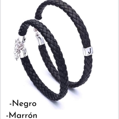 Pulsera Gonza Trenzada con Cierre ancla, con cadena de seguridad - comprar online