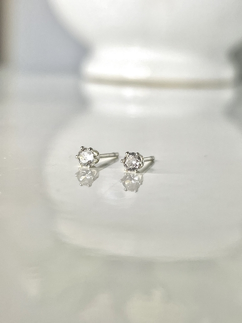 Zarcillos de circonita redondo - comprar online