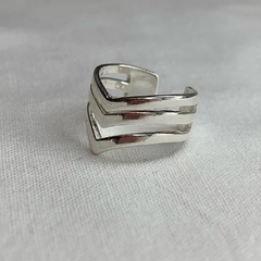 Anillo Falange Triple V midi