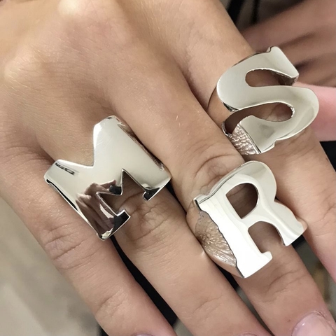 Anillos iniciales XXL