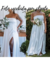 Vestido de noiva minimalista tomara que caia costas amarração branco acetinado com fenda simples - loja online