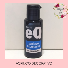 EQ ACRÍLICO DECORATIVO 102 - NEGRO MARFIL