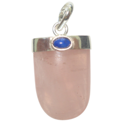 U Tongue with Cabochon Pendant