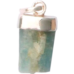 Aquamarine Rough Pendant