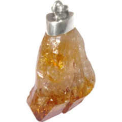 Citrine Rough Pendant