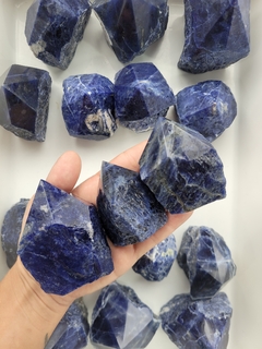 Sodalite Top Polished Cut Base